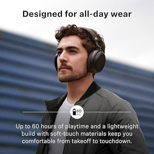 Sennheiser Momentum 4 Wireless Headphones, Bluetooth, ANC, 60h Battery — view 3
