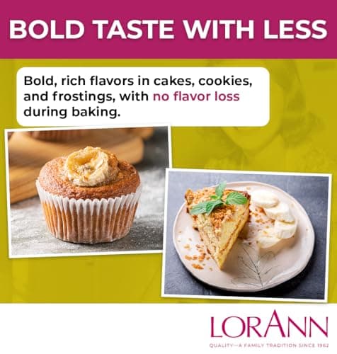 LorAnn Banana Bakery Emulsion, 4 oz - Intense Banana Flavor Extract for Baking, Cookies, Bread, Frosting, Ice Cream, Pies, Smoothies and Beverage - Vegan, Gluten, Sugar, and Nut Free — view 5