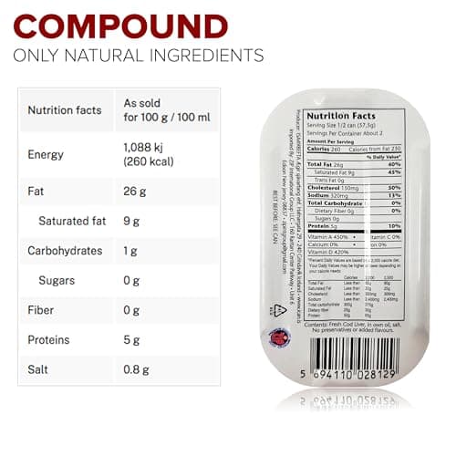 Ican Wild-Caught Iceland Cod Liver - Bulk Savings - Case of 12 – 4.06 oz Canned Cod Liver in Own Oil – Rich in Omega-3 & Vitamin D – Keto & Paleo Friendly