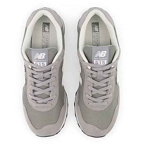 New Balance Men's 515 V3 Sneaker, Slate Grey/White/Aluminum Grey, 10 — view 4