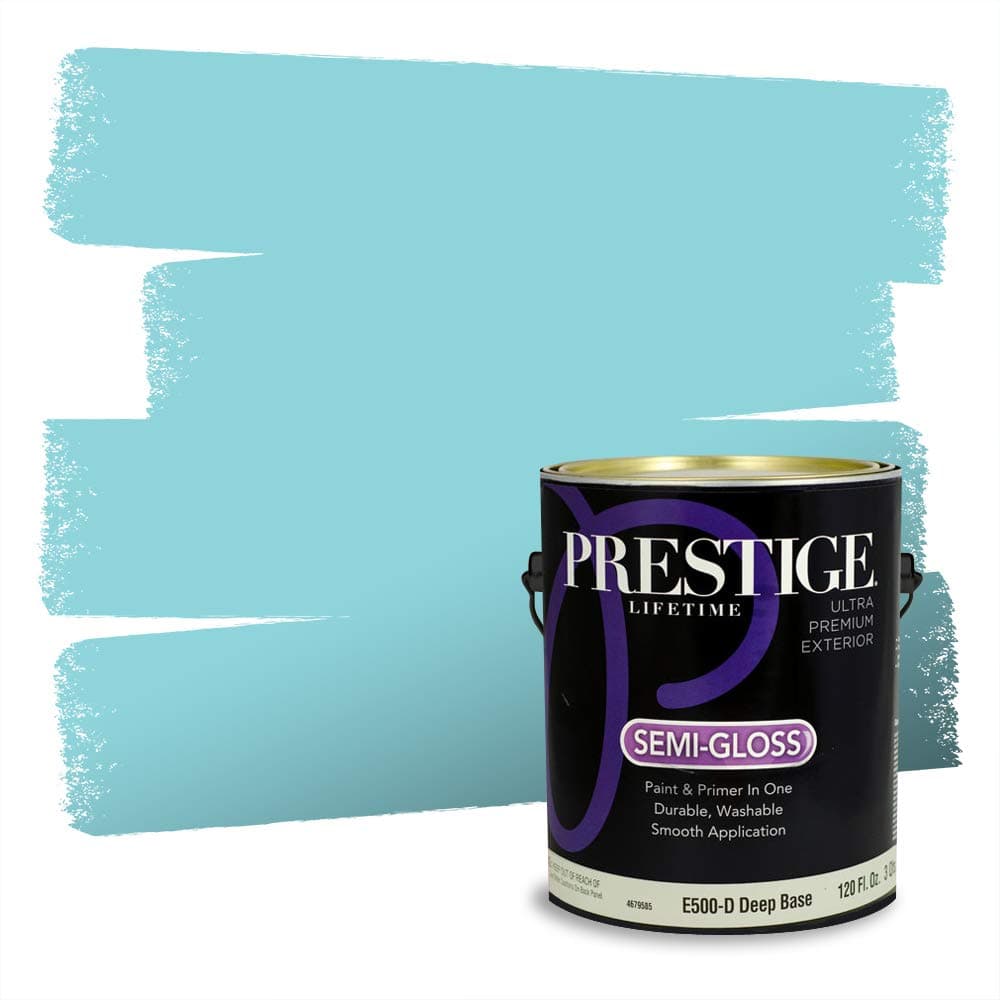 PRESTIGE Paints Interior Paint and Primer In One, 1-Gallon, Semi-Gloss, Comparable Match of Valspar* Dewdrop* — view 399