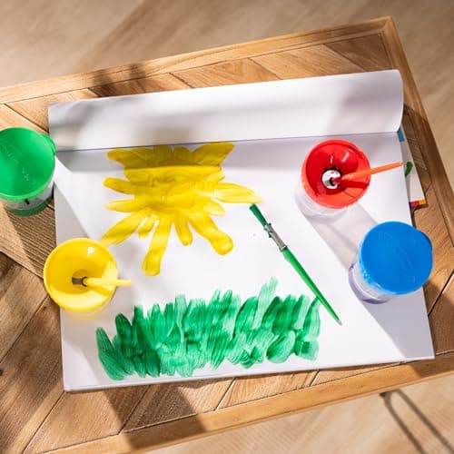 Melissa & Doug Finger Paint Paper Pad (2-Pack, 50-Sheets Each) - 12x18 Inch Art Paper for Kids Activities, Arts and Crafts, and Homeschool Essentials - FSC Certified — view 9