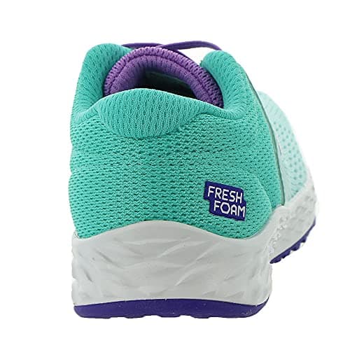 New Balance Kid's Fresh Foam Arishi V2 Bungee Running Shoe, Pale Blue Chill/Summer Jade/Heliotrope, 11 Wide Little Kid — view 6