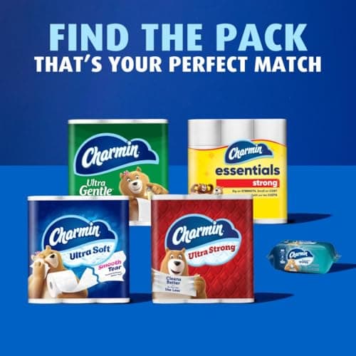 Charmin Ultra Soft Toilet Paper, 6 Mega Rolls = 24 Regular Rolls — view 10