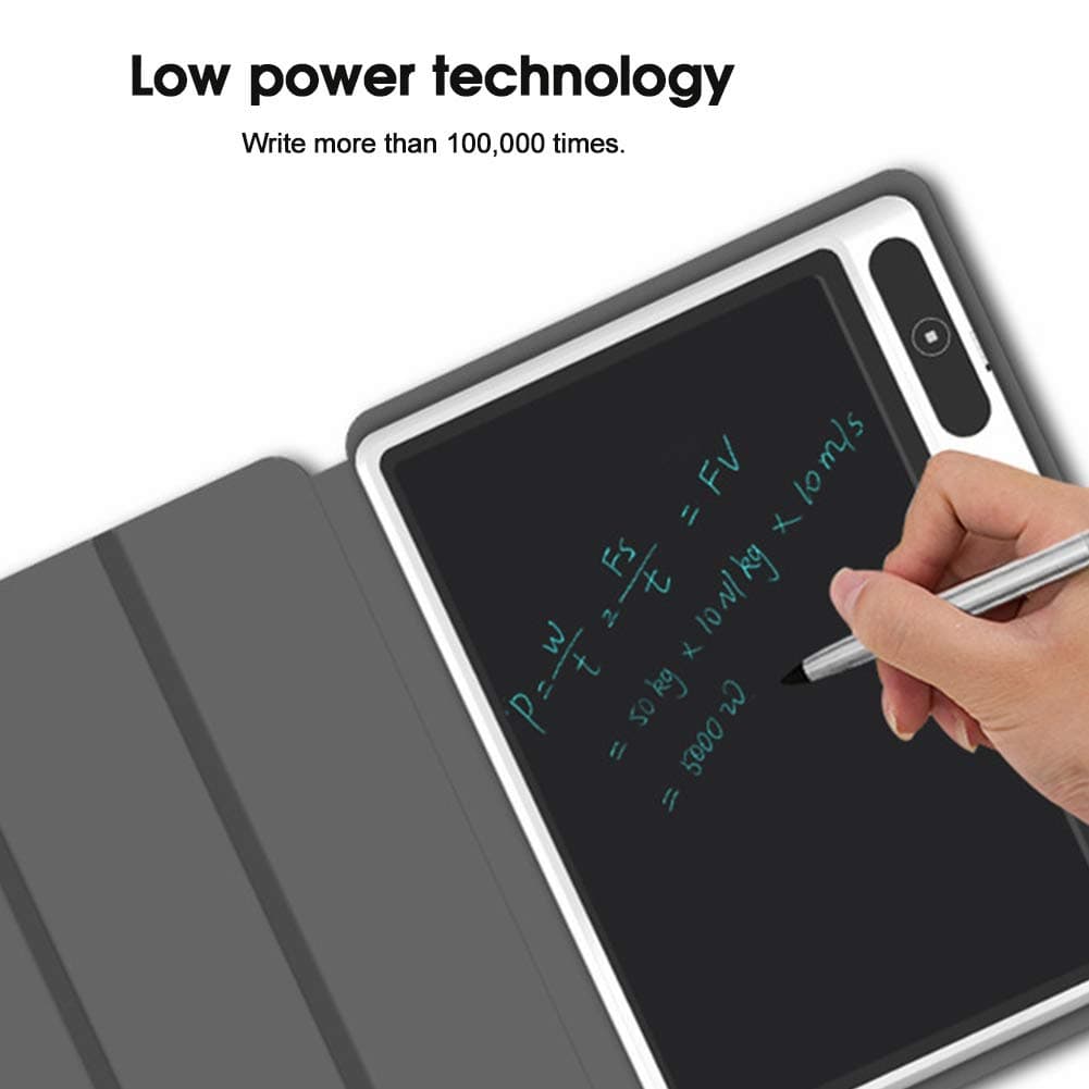 Bloc de notas electrónico Protable Bloc de notas electrónico Tableta LCD Almohadilla de dibujo Suministros comerciales Herramienta de pintura a mano(black) — view 4