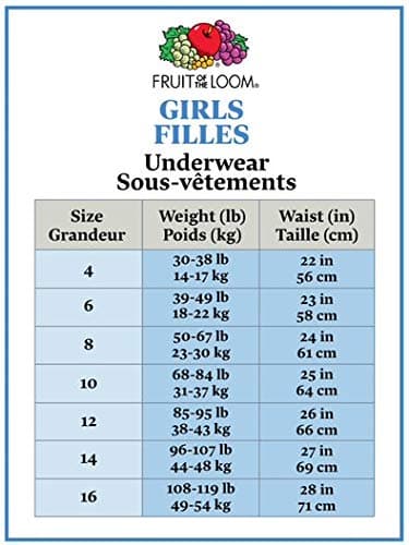Fruit of the Loom Girls Assorted Cotton Hipster, 9 Pack — view 6