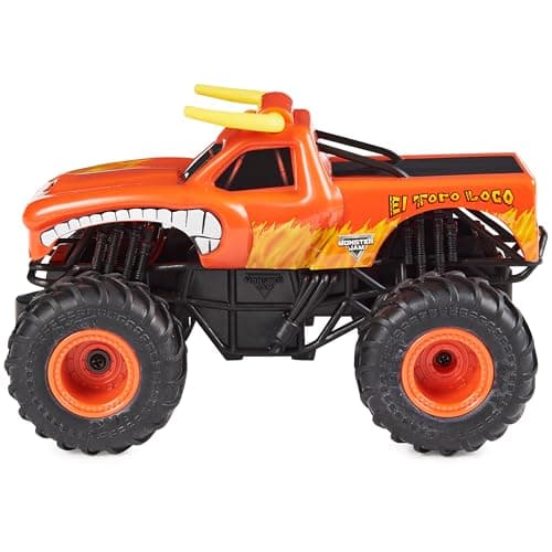 Monster Jam, Official El Toro Loco Remote Control Monster Truck for Boys and Girls, 1:24 Scale, 2.4 GHz, Kids Toys for Ages 4 and Up — view 3