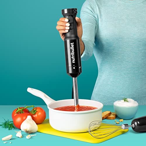 NutriBullet Immersion Blender, Dark Grey (NBI07110) — view 6