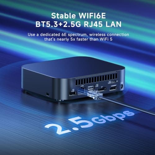 ASUS NUC 14 Essential, Intel NUC 14 N150 Mini PC, 8GB DDR5 RAM, 256GB SSD — view 5