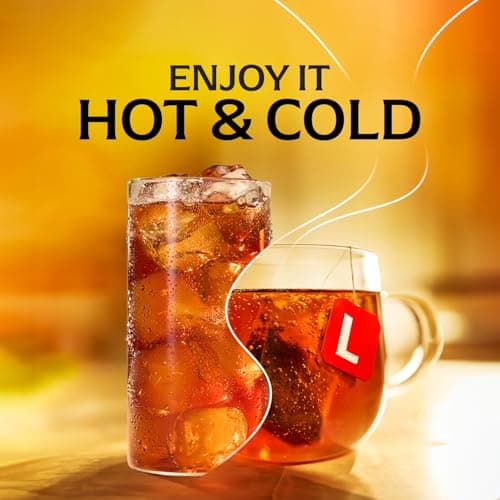 Lipton Black Tea Bags, Hot or Iced High Caffeine Tea, 100 Total Bags — view 2