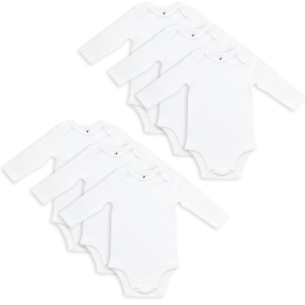 Bramble & Bear Body Bebé Manga Corta/Largo Pack de 3/6 - Body Bebé Unisex de Algodón Orgánico para Bebés de 0 a 3 años — view 8