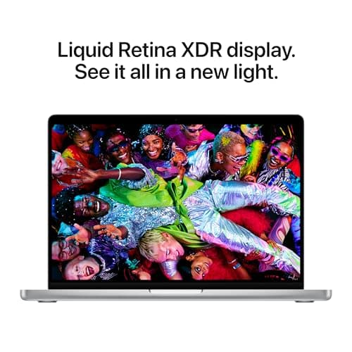 Apple 2025 MacBook Pro Laptop with Apple M5 chip with 10‑core CPU and 10‑core GPU: Built for AI, 14.2-inch Liquid Retina XDR Display, 16GB Unified Memory, 1TB SSD Storage; Silver — view 4