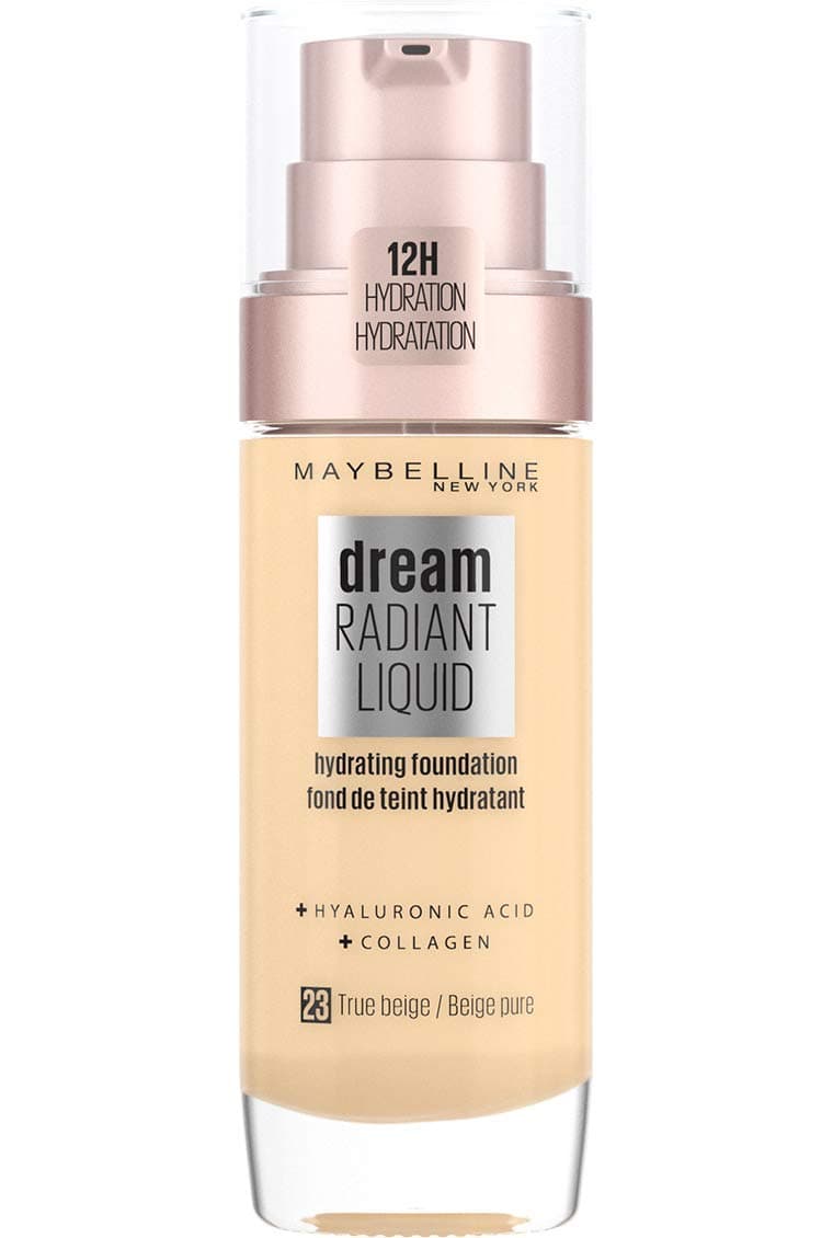 Maybelline Foundation, Dream Radiant Liquid Hydrating Foundation with Hyaluronic Acid and Collagen - Lightweight, Medium Coverage Up to 12 Hour Hydration, 30 Sand — view 19