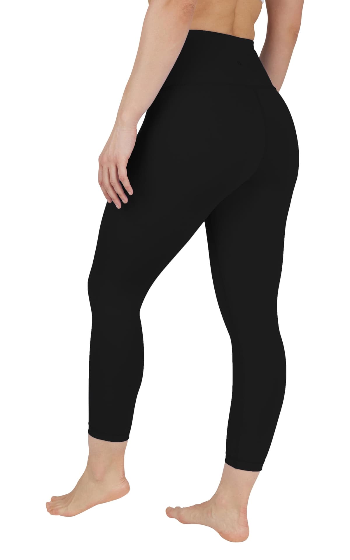 90 Degree By Reflex Womens High Waisted Leggings Capri Workout Yoga Pants — view 6