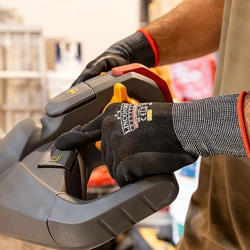 LINCONSON 12 Pack Safety Performance Series Construction Mechanics Work Gloves — view 5
