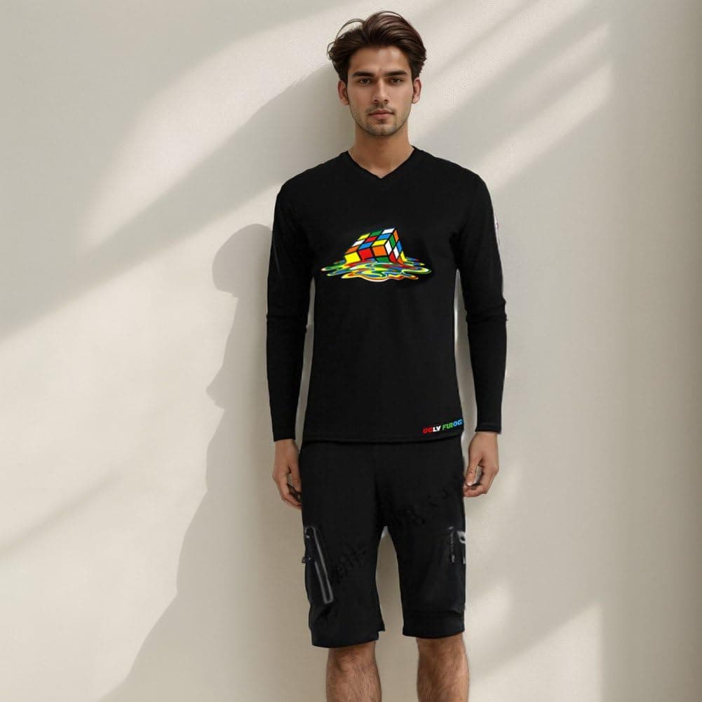 UGLY FROG Downhill Jersey Mens Bike Wear Rage Cycling/Motocross Clothes Mountain Bike Shirt MTB BMX — view 24