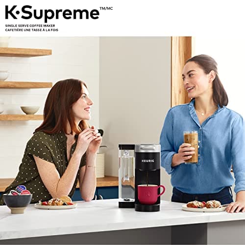 Keurig K-Supreme Single Serve K-Cup Pod Coffee Maker, With MultiStream Technology, Black — view 9