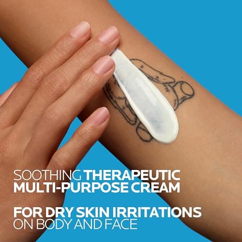 La Roche-Posay Cicaplast Balm B5, Healing Ointment and Soothing Therapeutic Multi Purpose Cream for Dry & Irritated Skin, Body and Hand Balm, Baby Safe, Fragrance Free — view 5