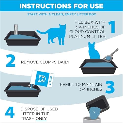 ARM & Hammer Cloud Control Platinum Cat Litter, Multi-Cat, 18 lbs — view 6
