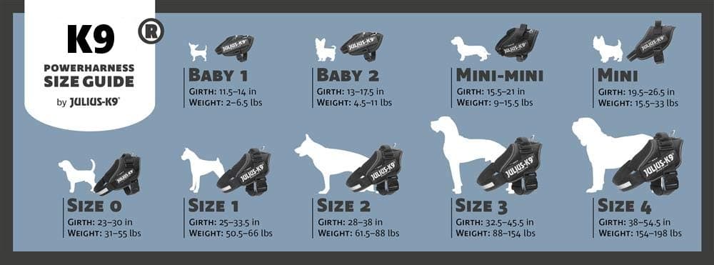 JULIUS-K9Powerharness, Size: S/Mini, Black — view 72