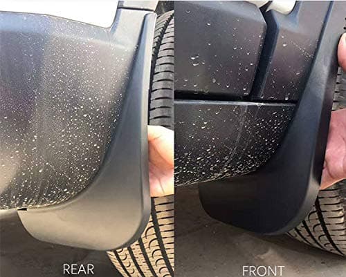 Mud Flaps Kit for Jeep Compass 2017-2024 Mud Splash Guard Front and Rear 4-PC Set by TOPGRIL — view 3