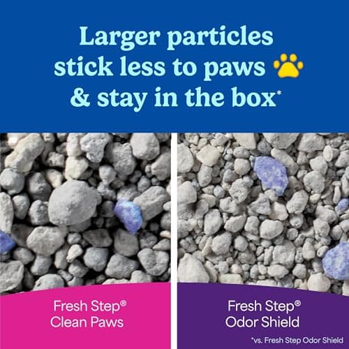 Fresh Step Advanced Clean Paws Multi Cat Clumping Litter with Febreze Freshness, Low Tracking, 18.5 lb. Box, Pack of 2 — view 3