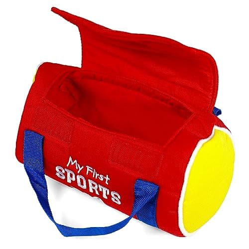 Baby GUND My First Sports Bag Stuffed Plush Playset, Baby Gift Toys for Boys and Girls Ages 1 & Up, 5 Piece, 8" — view 7