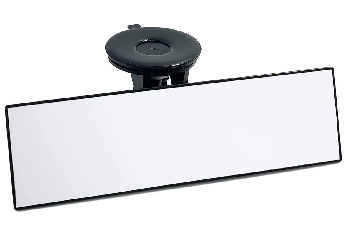 KITBEST Rear View Mirror for Driving Test, Driving Instructor Mirror, Extra Second Interior Car Rearview Mirrors for Instructor Examiner Passenger Learner Driver & Test (200 x 62mm) — view 11