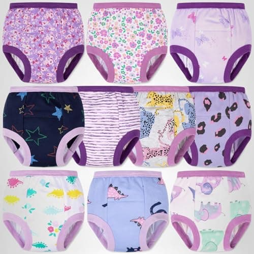 BIG ELEPHANT Toddler Training Pants, Soft Cotton Absorbent Training Underwear for Baby Boys & Girls — view 7