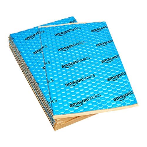 Amazon Basics Car Sound Deadener, 24.9cm x 39.9cm (34-Piece)