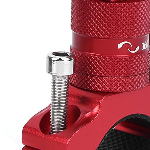 Generic 360 Degree Aluminum Alloy Bike Mount for Action Camera Fixed Support with Clamp for Outdoor Sports — view 2