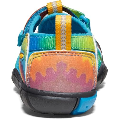 KEEN Little Kid's Seacamp 2 CNX Closed Toe Sandal, Vivid Blue/Original Tie Dye, 11 LK (Little Kid's) US — view 7