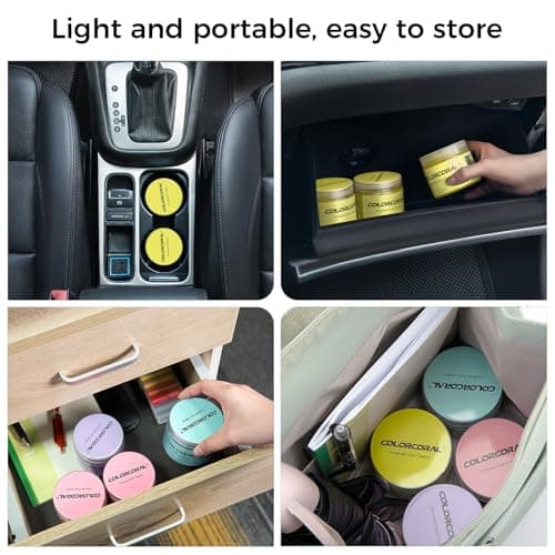 ColorCoral Cleaning Gel Universal Dust Cleaner for PC Keyboard Car Detailing Office Electronics Laptop Dusting Kit Computer Dust Remover, Computer Gaming Car Accessories, Gift for Men Women 160g — view 3