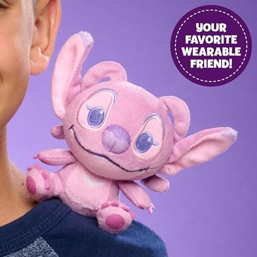 Disney Angel Perch'd Wearable Plush Shoulder Friend, 4-inch Plush — view 2