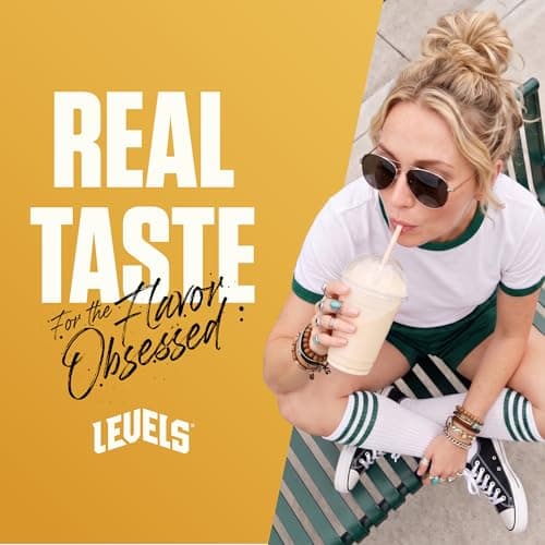 Levels Whey Protein Powder, No Artificial Ingredients, Vanilla Bean, 2LB — view 3