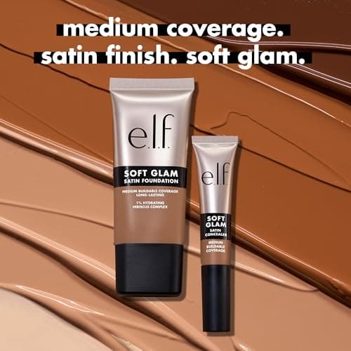 e.l.f. Soft Glam Satin Concealer, Medium Coverage For Blemishes & Under-Eye, Crease-Resistant, Long Lasting, Vegan & Cruelty-Free, 11 Fair Neutral — view 6