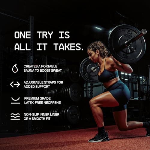 Sports Research Sweet Sweat® Waist Trimmer Extra-Coverage - Small (Black) — view 3