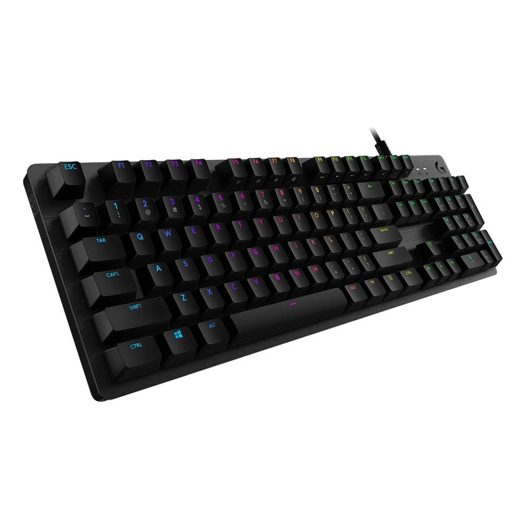 Logitech G512 Carbon Lightsync RGB Mechanical Gaming Keyboard, GX Brown