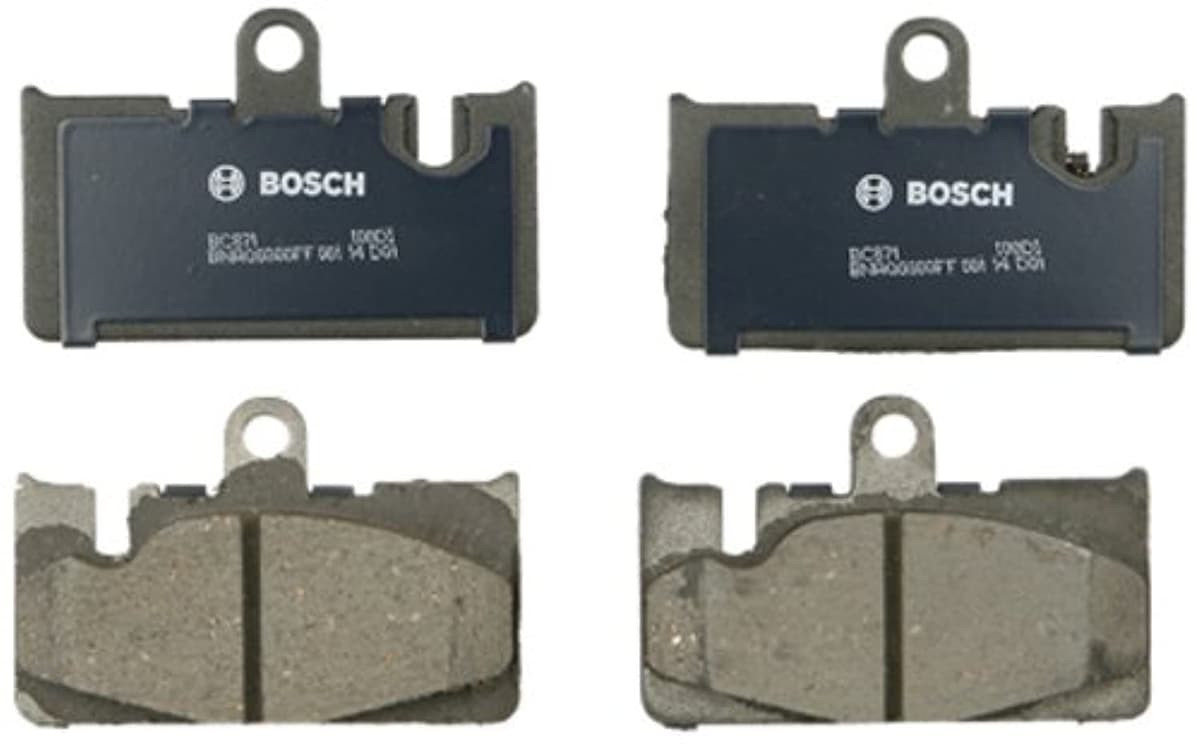 Bosch BC914 QuietCast Premium Ceramic Disc Brake Pad Set For: Acura ILX; Honda Accord, Civic, CR-V, Element, Fit, Front — view 324