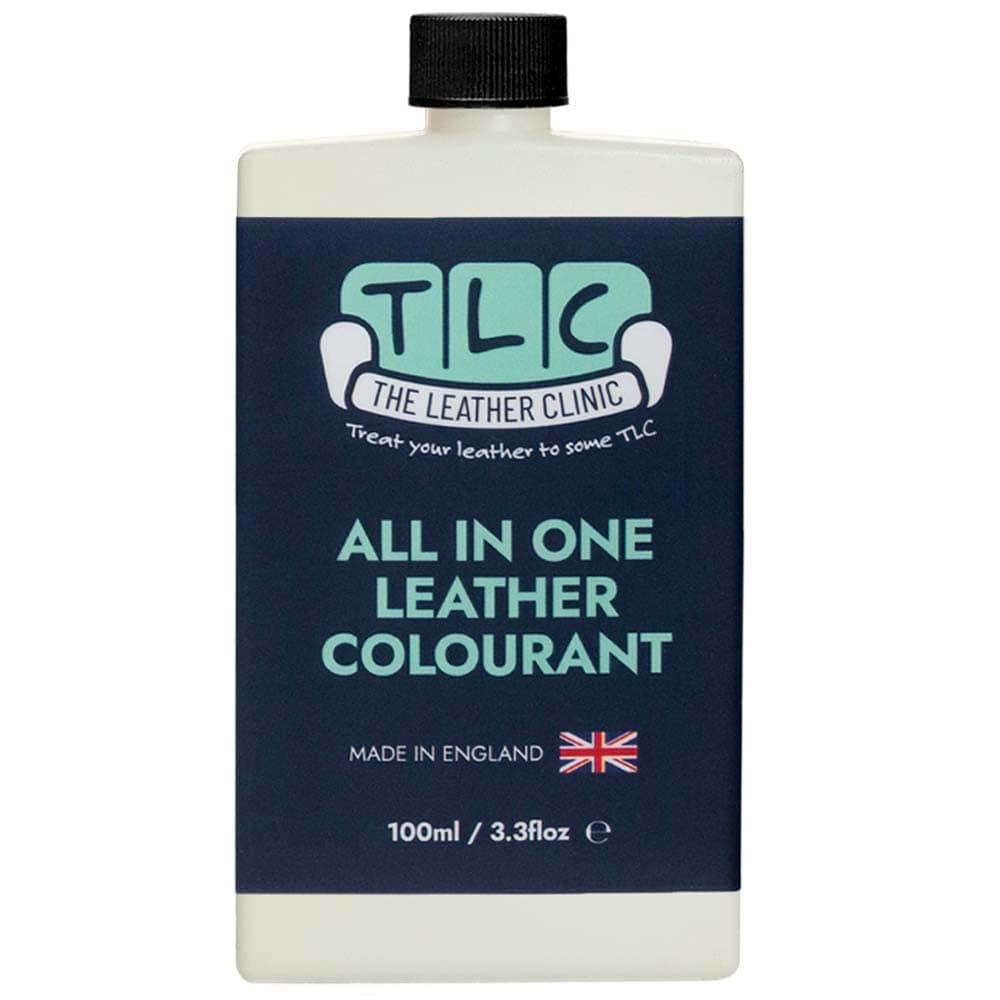The Leather Clinic All in One Leather Colourant | Self Seal Leather Dye Repair Paint | Recolour Furniture, Sofas, Car Seats (Dark Green, 100ml) — view 45