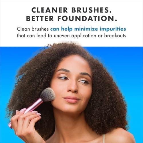 Cinema Secrets Original Blue Vanilla Makeup Brush Cleaner Solution - Professional Cleanser for Makeup Brushes - Quick-Drying, Rinse-Free Formula - Removes Stubborn Waterproof Make Up (16 fl oz) — view 4