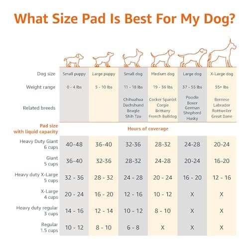 Amazon Basics Disposable Dog Training Pads with 5-Layer Leak-Proof Design, Quick-Dry Surface, Regular, 22 x 22 Inches, 30-Pack — view 3