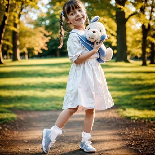 Pistha 3 Pairs Girls Ruffle Socks White Ruffled Lace Socks for Girls Toddler Frilly Dress(Aged 8-10 years) — view 5