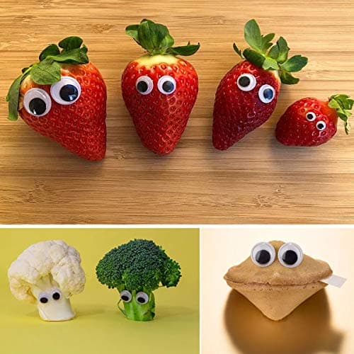 520 Pcs Wiggle Googly Eyes with Self-Adhesive — view 3