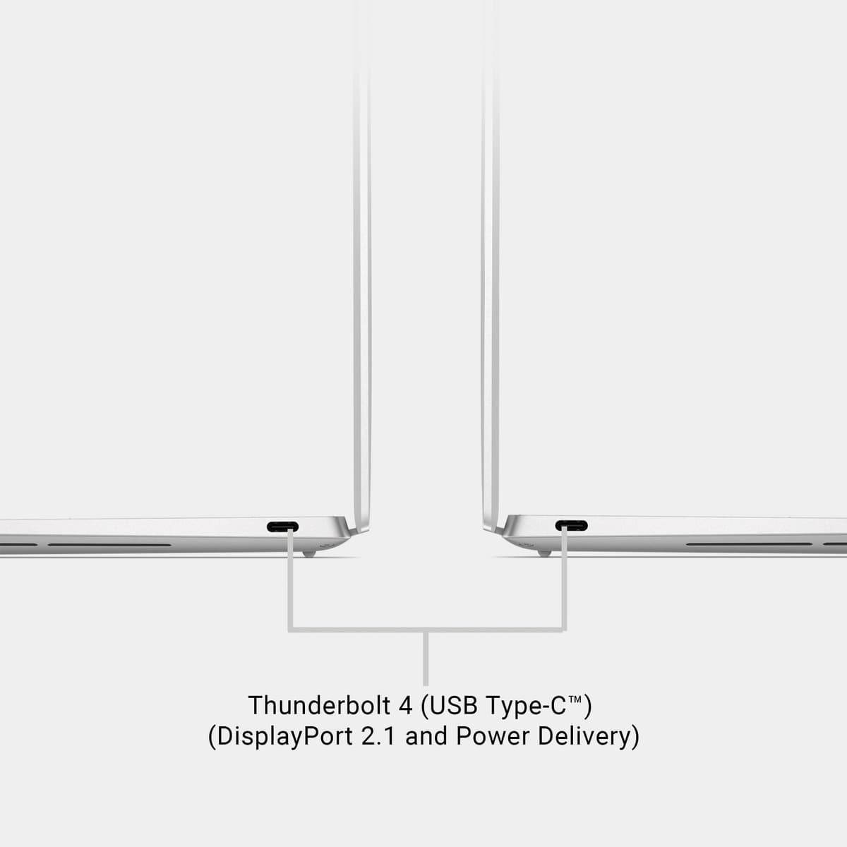 Dell XPS 13 (9350) Laptop Copilot+ PC 13.4'' FHD+ 120Hz, Intel Core Ultra 7 Series 2 - Intel Evo Edition, Intel ARC Graphics, 32GB RAM, 1TB SSD, Windows 11 Home, UK Qwerty Backlit Keyboard, Platinum — view 18