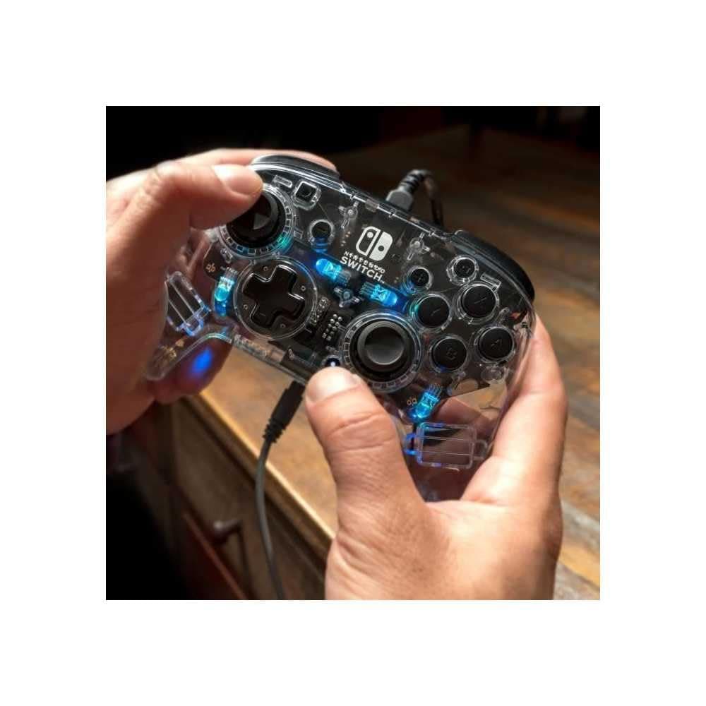 PDP Mando Afterglow Deluxe Con Cable, Negro (Prismatic) (Nintendo Switch) — view 3