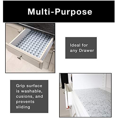 Pro-Mart 8744400 Ocean Origami Grip Bonded Shelf Liner, 18" x 5' — view 4