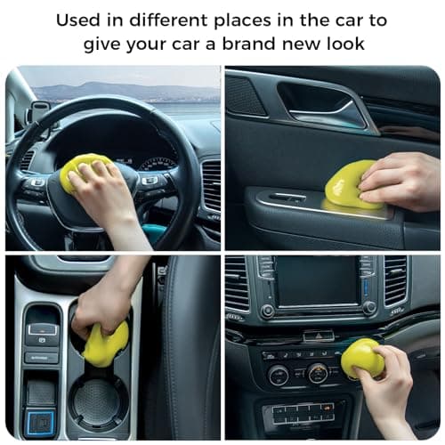 ColorCoral Cleaning Gel Universal Dust Cleaner for PC Keyboard Car Detailing Office Electronics Laptop Dusting Kit Computer Dust Remover, Computer Gaming Car Accessories, Gift for Men Women 160g — view 4