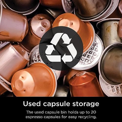 Ninja Espresso & Coffee Maker, Nespresso Capsule Compatible, Black, CFN601 — view 9