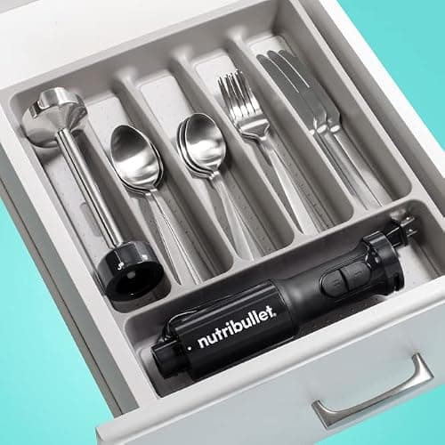 NutriBullet Immersion Blender, Dark Grey (NBI07110) — view 8
